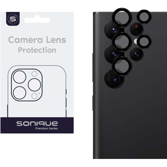 Sonique Camera Protection Lens Pro Samsung Galaxy S22 Ultra Black