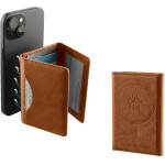 Idol 1991 Leather Pocket Magsafe Rfid Card Wallet CAMEL