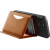 Idol 1991 Leather Pocket Magsafe Rfid Card Wallet CAMEL