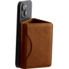 Idol 1991 Leather Pocket Magsafe Rfid Card Wallet CAMEL