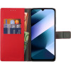 Volte-Tel ���� Xiaomi Poco C85/Redmi 15C 4G 6.9'' Allure Magnet Book Stand Clip RED