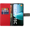 Volte-Tel ���� Xiaomi Redmi 15C 5G 6.9'' Allure Magnet Book Stand Clip RED