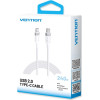 Vention Usb 2.0 5A 240W 1m Bk USB-C To C Cable - (TRIWF)