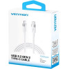 Vention Usb 3.2 5A 10GBps 1m Wh USB-C To C Cable - (TRGWF)