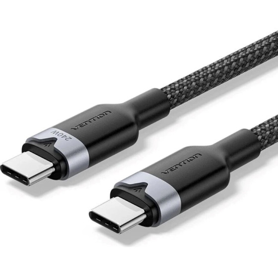 Vention USB-C To C 2.0 3.1 5A 240W 2m Bk Cable - (TRIBH)