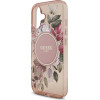 Guess Iml Flowers Strap Magsafe Case For Iphone 17 Pink - (GUHMP17SHFWBRCESP)