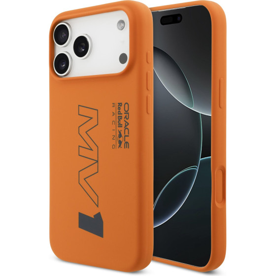 Red Bull Silicone MV1 Magsafe Case For Iphone 17 Pro Max Orange - (RBHMP17X24SIMV1O)