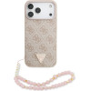 Guess Case 4G Strap Triangle Logo Magsafe For Iphone 17 Pro Max Pink - (GUHMP17XP4TSDPPSP)