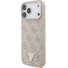 Guess Case 4G Strap Triangle Logo Magsafe For Iphone 17 Pro Max Pink - (GUHMP17XP4TSDPPSP)