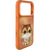 Nimmy Etui Big Eyed Pet 2.0 Cat Do Iphone 17 Pro Pomaranczowy - (N-XDY-IP17-PRO-05-B)