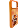 Nimmy Etui Big Eyed Pet 2.0 Raccoon Do Iphone 17 Pro Max Pomaranczowy - (N-XDY-IP17-PRO-MAX-034)