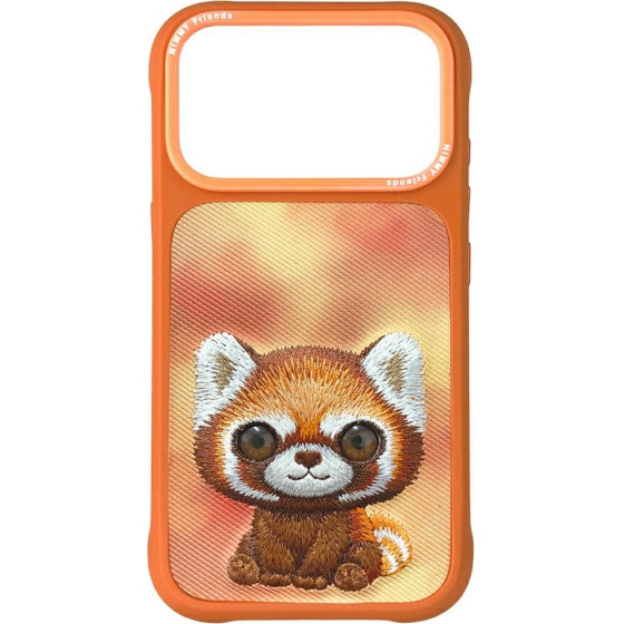 Nimmy Etui Big Eyed Pet 2.0 Raccoon Do Iphone 17 Pro Max Pomaranczowy - (N-XDY-IP17-PRO-MAX-034)