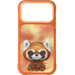 Nimmy Etui Big Eyed Pet 2.0 Raccoon Do Iphone 17 Pro Pomaranczowy - (N-XDY-IP17-PRO-034)