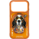 Nimmy Etui Cool&Cute 2.0 Dog Do Iphone 17 Pro z Magnetyczna Zawieszka Pomaranczowy - (N-YJKM-CXZJZH-IP17-PRO-033)