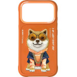 Nimmy Etui Glasses Cool Dog Do Iphone 17 Pro Max Pomaranczowy - (N-YJ-IP17-PRO-MAX-012-B)