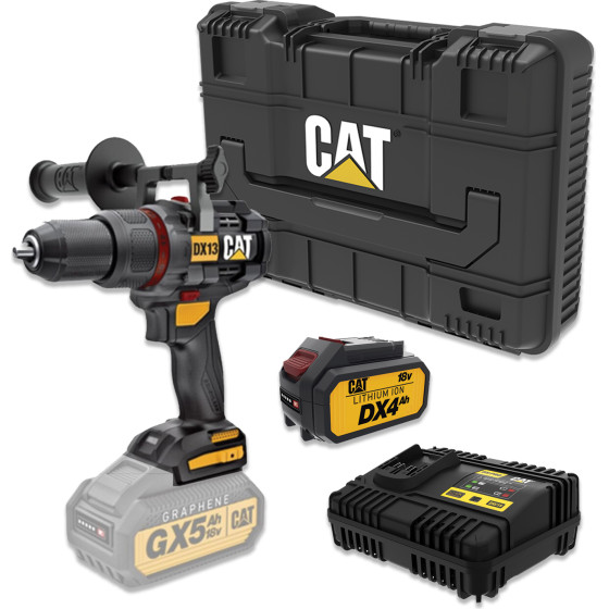 CAT Combo-18 ���������������� ��������� DX13B + ���� �������� + ���� �������� 4.0ah DXB4 + �������� 15Ah DXC15 - (CAT COMBO18)