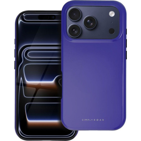 Roar Case Rainbow Bumper Compatible With Magsafe For Samsung A37 purple