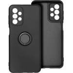 Silicone Ring Case For Samsung A37 5G black