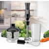 MAESTRO Hand Blender 3-in-1 Set 500 W Black - (MR-566)