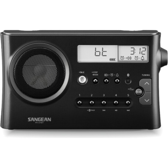 Sangean PR-D4BT Am / Fm / Bluetooth Digital Tuning Radio