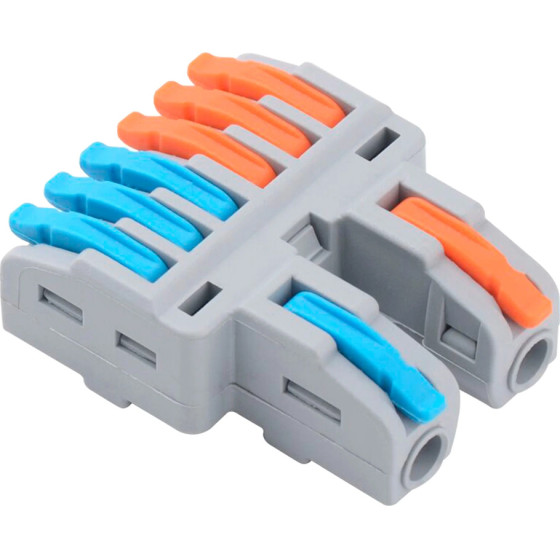 Powertech ����� �������� �������� 6pIn ���� 2pin, 5��� - (TOOL-0108)