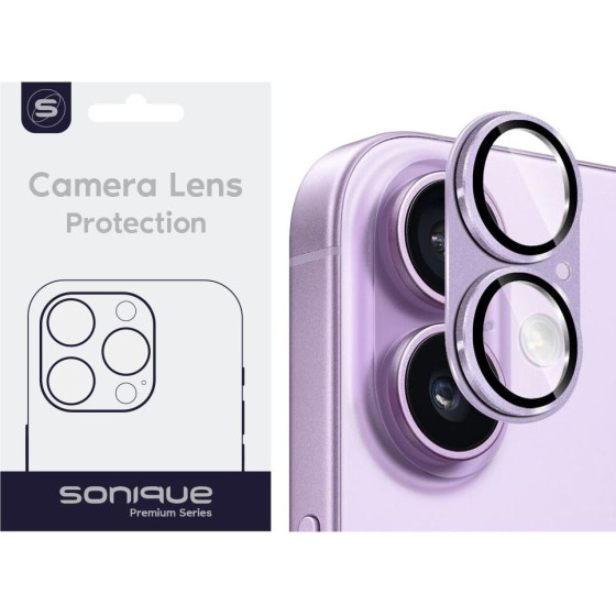 Sonique Camera Protection Metal Lens Full Cover Apple Iphone 17 Lavender