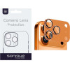 Sonique Camera Protection Metal Lens Full Cover Apple Iphone 17 Pro Cosmic Orange