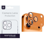 Sonique Camera Protection Metal Lens Full Cover Apple Iphone 17 Pro Cosmic Orange