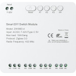 Avatto ������ �������� 4 �������� Zigbee �� ����� ����� ���� Dc 32V ZWSMMD-4-32V - (ZWSMD-4-32V)