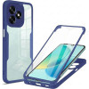 Techsuit - Colorverse 360 Series + Screen Protector - Honor X5c Plus - Blue