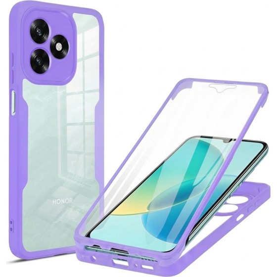 Techsuit - Colorverse 360 Series + Screen Protector - Honor X5c Plus - Purple