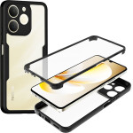 Techsuit - Colorverse 360 Series + Screen Protector - Realme Note 70T - Black