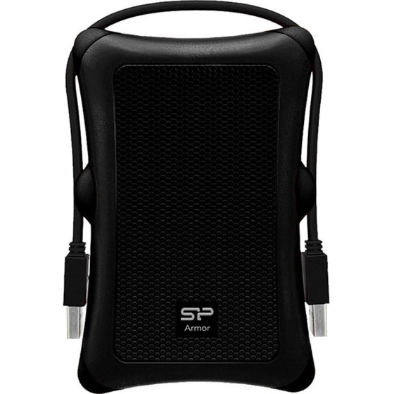 Silicon Power Armor A30 External Hard Drive 2000 Gb Black - (SP020TBPHDA30S3A)