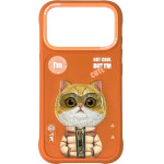 Nimmy Etui Cool&Cute 2.0 Cat Do Iphone 17 Pro Max Pomaranczowy - (N-KMLL-IP17-PRO-MAX-05-C)