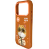 Nimmy Etui Cool&Cute 2.0 Cat Do Iphone 17 Pro Max Pomaranczowy - (N-KMLL-IP17-PRO-MAX-05-C)