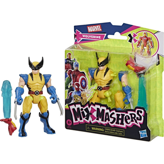 Hasbro Marvel Avengers: Mixmashers - Wolverine Figure (G2877)