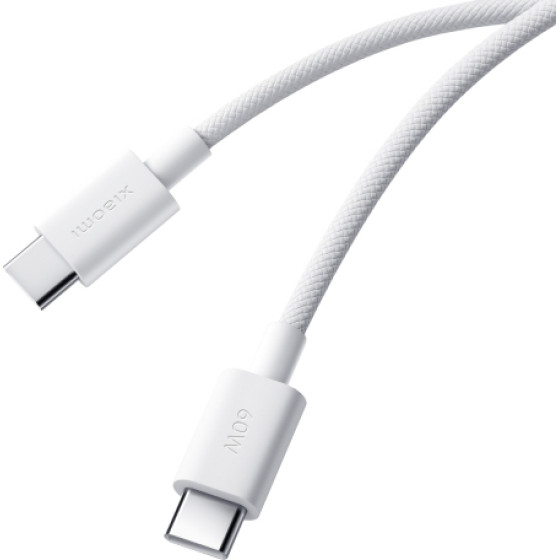 Xiaomi USB-C To USB-C Cable , 60W, 6A, 1m, White - (BHR0878GL)