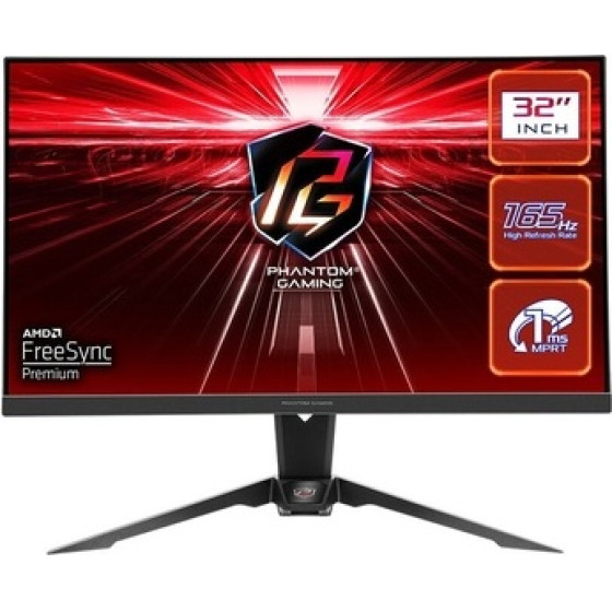 Asrock PG32QF2B VA Gaming Monitor 31.5 QHD 2560x1440 165Hz - (90LXA020-A0E2A0V)