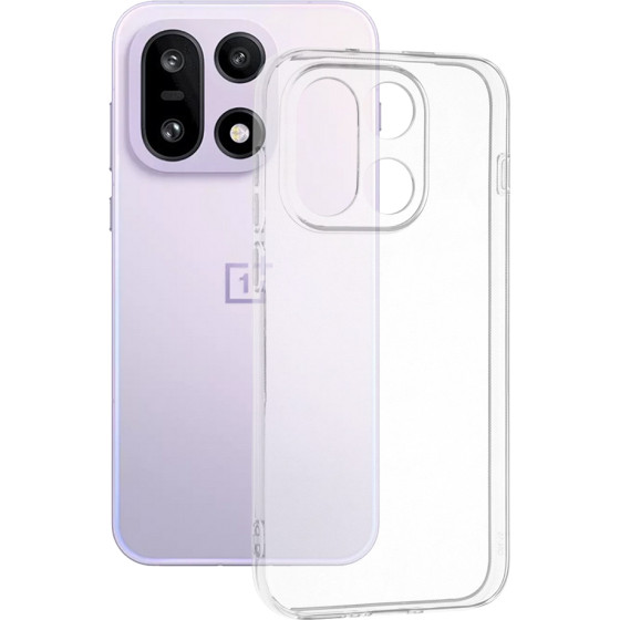 Techsuit - Clear Silicone - OnePlus 15 - Transparent