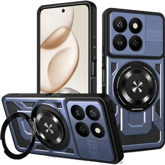 Techsuit - RuggedCam - Honor 400 Smart 5G / 400 Smart 4G / X7d 4G - Blue