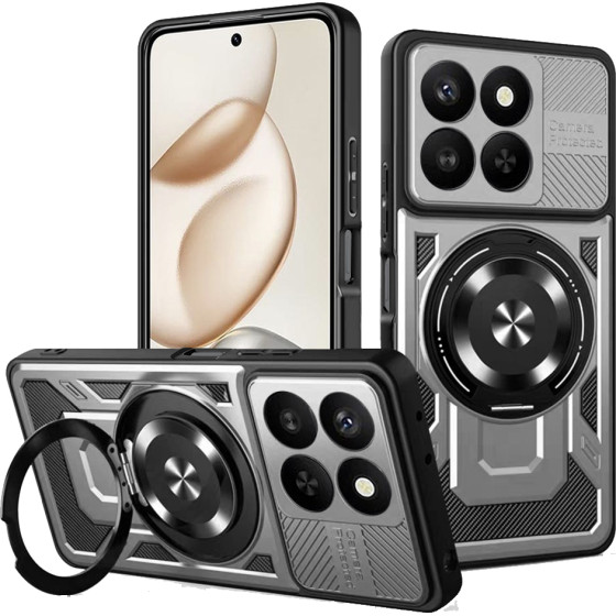 Techsuit - RuggedCam - Honor 400 Smart 5G / 400 Smart 4G / X7d 4G - Gray