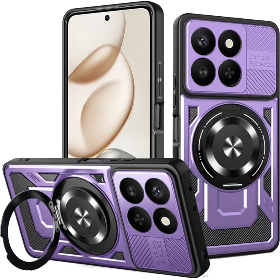 Techsuit - RuggedCam - Honor 400 Smart 5G / 400 Smart 4G / X7d 4G - Purple