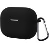 Techsuit - Silicone Case - for Huawei FreeBuds SE 4 ANC, Smooth Ultrathin Material - Black