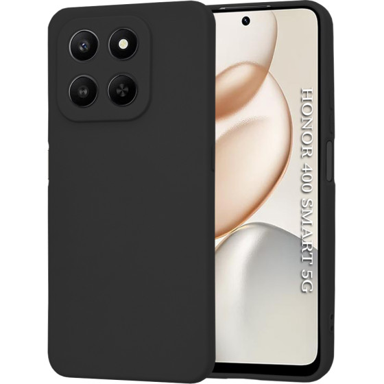 Techsuit - SoftFlex - Honor 400 Smart 5G / 400 Smart 4G / X7d 4G - Black
