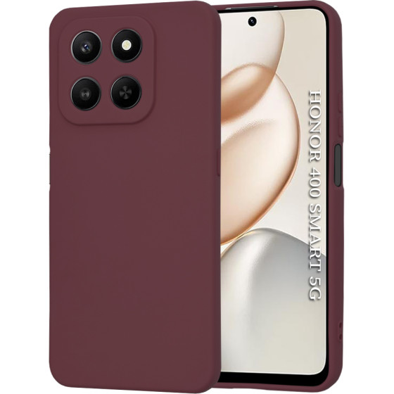 Techsuit - SoftFlex - Honor 400 Smart 5G / 400 Smart 4G / X7d 4G - Plum Red