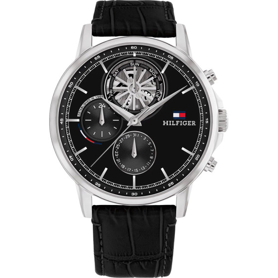 Tommy Hilfiger Men's watch Steward Open Heart + Box - (1710605)