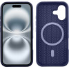 Idol 1991 ���� Iphone 16 6.1'' Mag Air Tpu Camera Guard Dark BLUE
