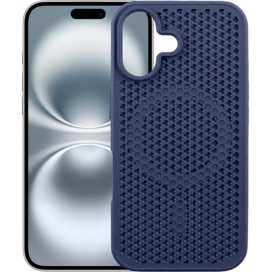 Idol 1991 ���� Iphone 16 6.1'' Mag Air Tpu Camera Guard Dark BLUE