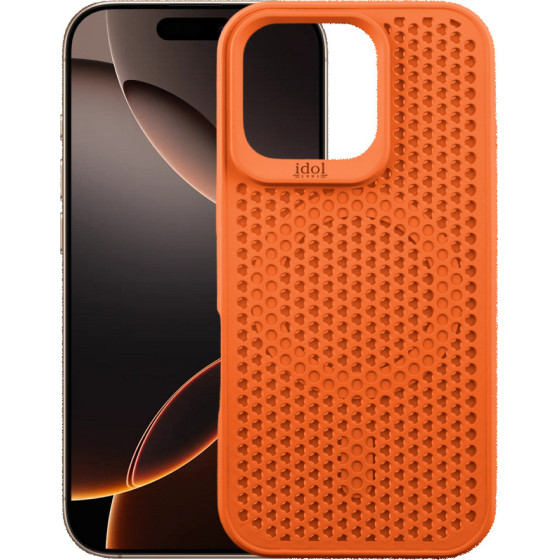Idol 1991 ���� Iphone 16 Pro 6.3'' Mag Air Tpu Camera Guard ORANGE
