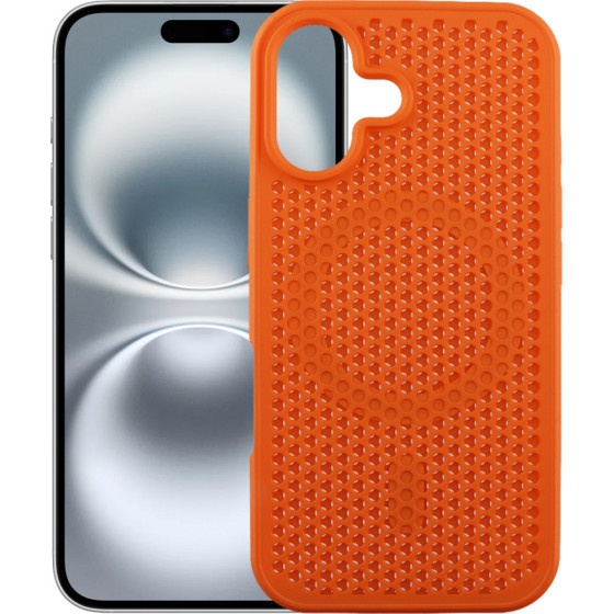 Idol 1991 ���� Iphone 17 6.3'' Mag Air Tpu Camera Guard ORANGE